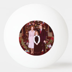 Weihnachten Präsident James Jimmy Carter Weißen Ha Tischtennisball