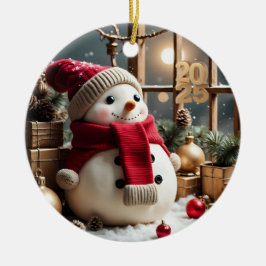 Weihnachten - Premium Round Ornament