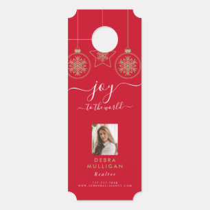 Weihnachten Real Anwesen Marketing Door Hanger Türanhänger