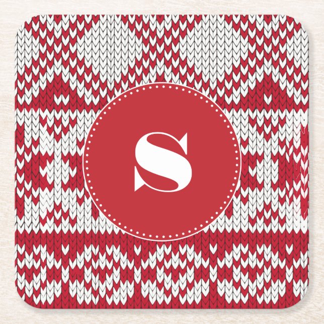 Weihnachten Rechteckiger Pappuntersetzer (Vorderseite)