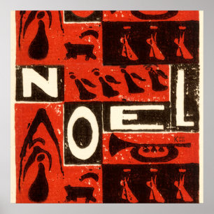 Weihnachten Red Poster