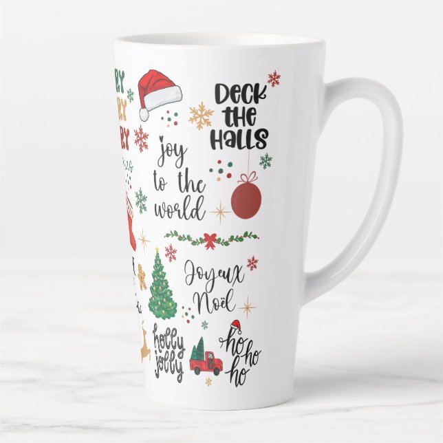 Weihnachten - Redewendungen & Feste Grafik - Weihn Milchtasse (Rechts)