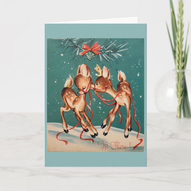 Weihnachten - Reindeer Kisses, (Vorderseite)