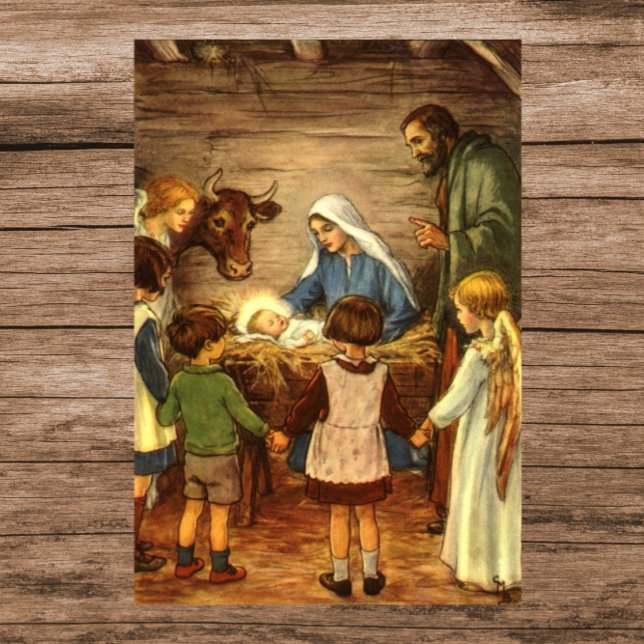 Weihnachten, Religiöse Geburt w Baby Jesus Poster (Von Creator hochgeladen)