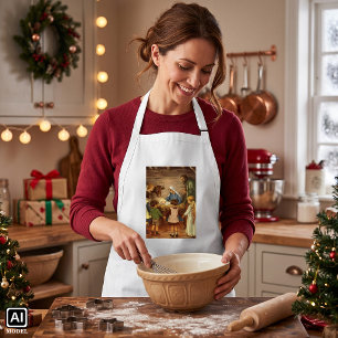 Weihnachten, Religiöse Geburt w Baby Jesus Schürze