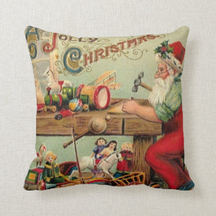 Weihnachten Retro Xmas Personalisiert Kissen