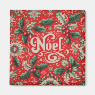 Weihnachten Rot & Grün Magnet