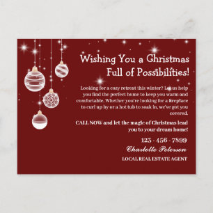 Weihnachten  Rot Immobilien Marketing Landwirtscha