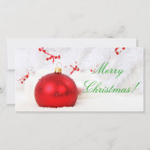 Weihnachten Rot und Weiß frohe Weihnachten I