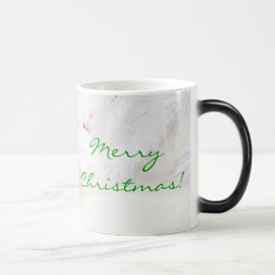 Weihnachten Rot und Weiß frohe Weihnachten I Verwandlungstasse