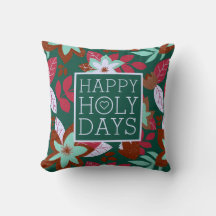 Weihnachten - Rote Grüne Blüte Moderner Urlaub