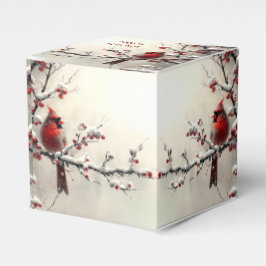 Weihnachten - Roter Kardinal Geschenkboxen Geschenkschachtel