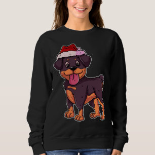 Weihnachten Rottweiler 19 Sweatshirt