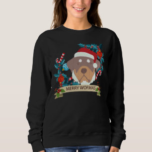 Weihnachten Rottweiler 20 Sweatshirt