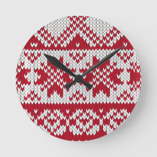 Weihnachten Runde Wanduhr