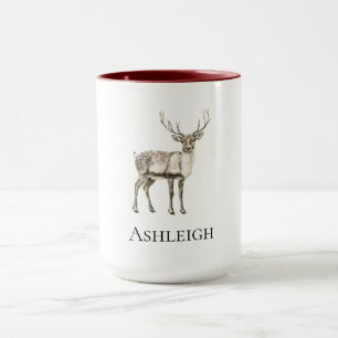 Weihnachten Rustikaler Hirtenname Tasse