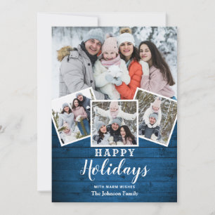 Weihnachten Rustikales Holz 4 FOTO Gruß