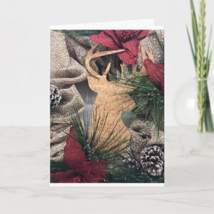 WEIHNACHTEN SAGEN **FROHE WEIHNACHTEN** KARTE