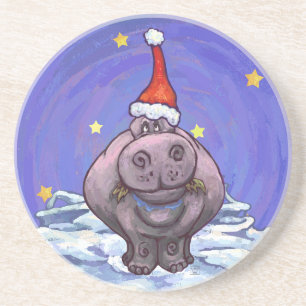 Weihnachten Sandstein Untersetzer