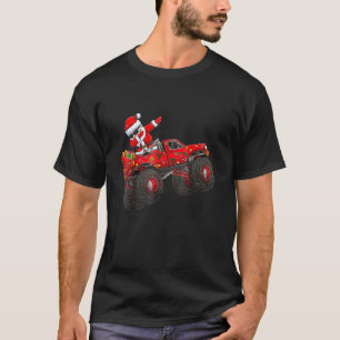 Weihnachten Santa Claus fährt auf Monstertruck Jun T-Shirt