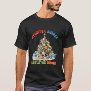 Weihnachten Santa Ho Beach Funny Summer Juli Starf T-Shirt