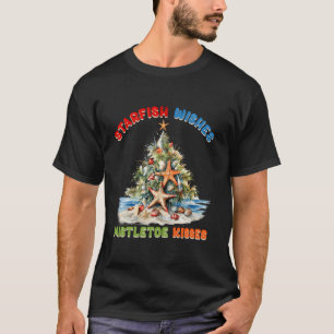 Weihnachten Santa Ho Beach Funny Summer Juli Starf T-Shirt