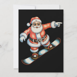 Weihnachten Santa Schneebrett Schneebrettfahren Xm