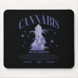 Weihnachten Sativa Hybrid Sorte Blue Dream Mousepad