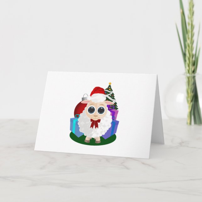 Weihnachten - Schafe (Vorderseite)