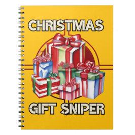 Weihnachten, Scharfschütze, Geschenk, Armee Notizblock