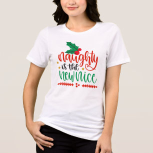 Weihnachten scheußlich ist die neue schöne, lustig Tri-Blend shirt