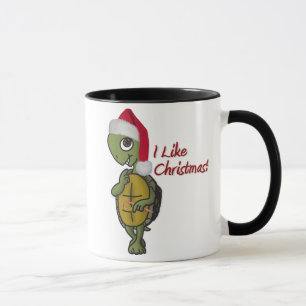 Weihnachten-Schildkröte Tasse
