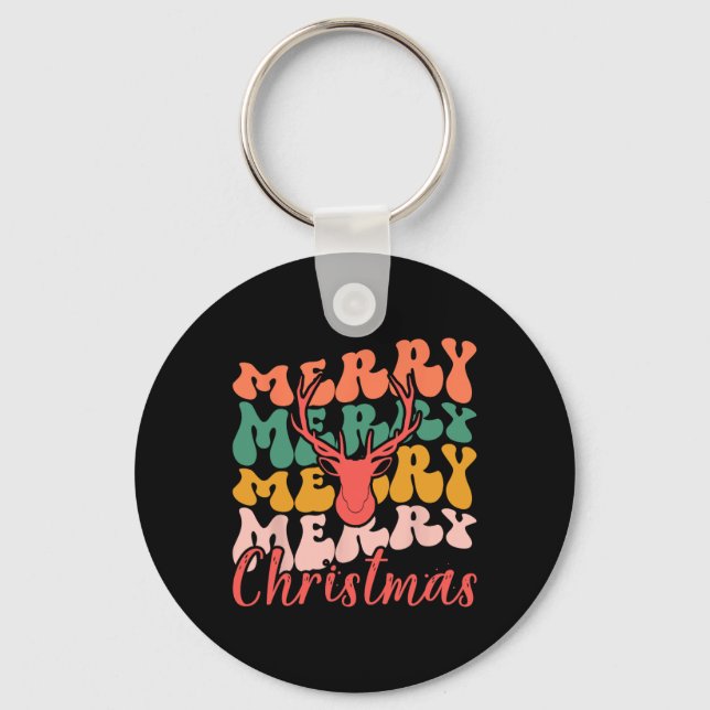 Weihnachten Schlüsselanhänger (Vorderseite)