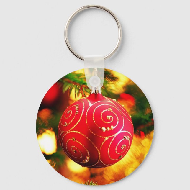 Weihnachten Schlüsselanhänger (Vorderseite)