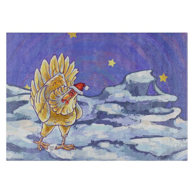 Weihnachten Schneidebrett (Vorderseite)