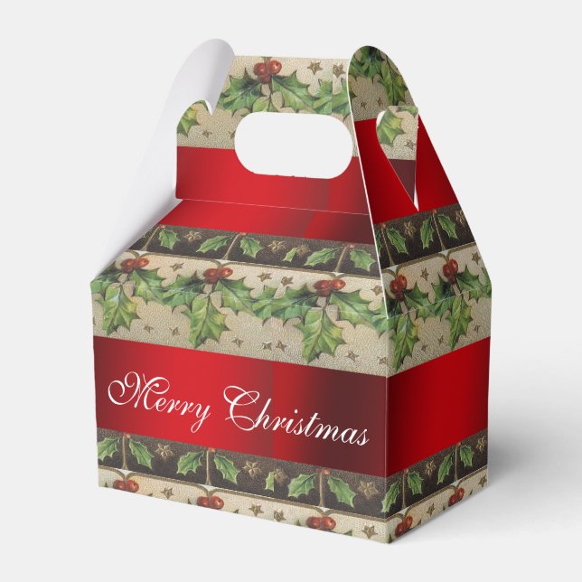 Weihnachten, schön, Urlaub Geschenkschachtel (Vorderseite)