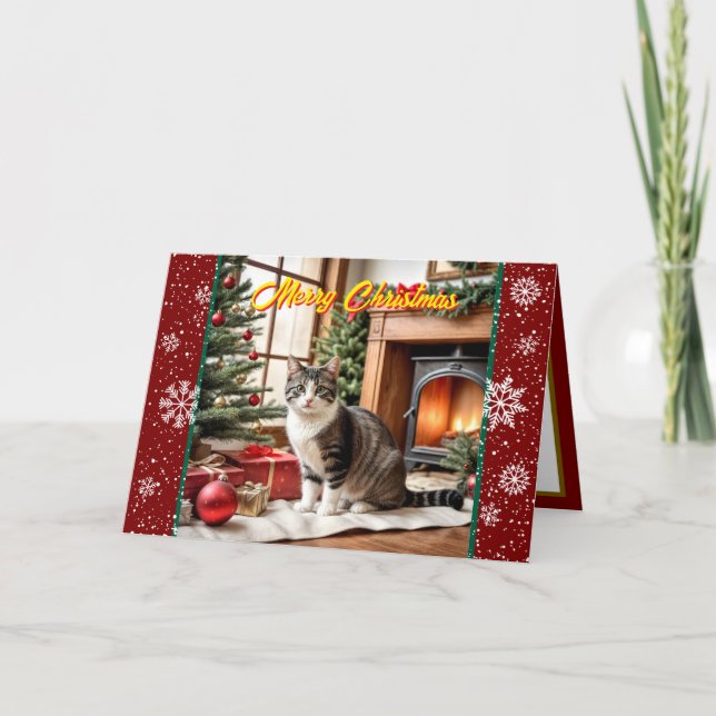 Weihnachten Schöne Urlaubssammlung Karte (Vorderseite)