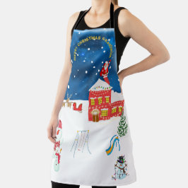 Weihnachten Schürze