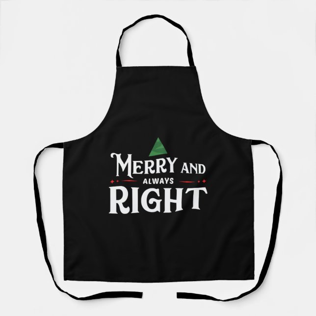 Weihnachten Schürze (Vorderseite)
