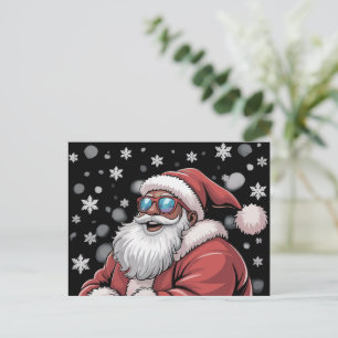 Weihnachten Schwarzer Afroamerikanischer Santa Xma