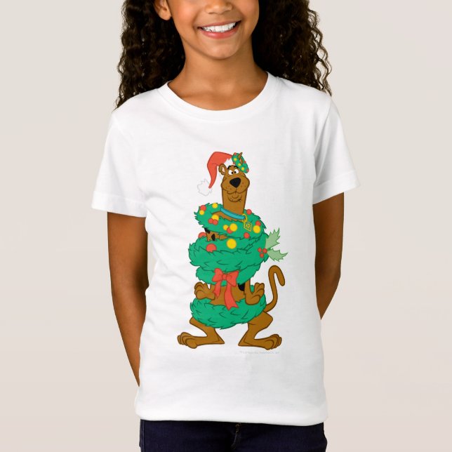 Weihnachten Scooby T-Shirt (Vorderseite)