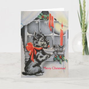 Weihnachten Scottie Dog,