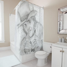 Weihnachten - Scrooge in Schwarzweiss