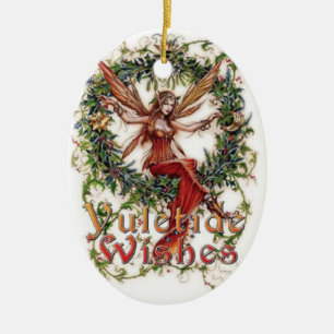 Weihnachten-Segen: Hängendes Decpration Keramik Ornament