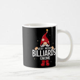 Weihnachten Sehr frohe Billiards Gnome X-mas Kaffeetasse