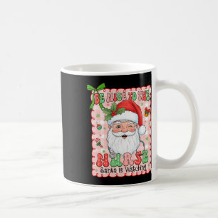 Weihnachten sei nett zum Krankenpfleger, den der W Kaffeetasse