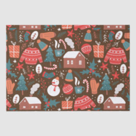 Weihnachten Seidenpapier