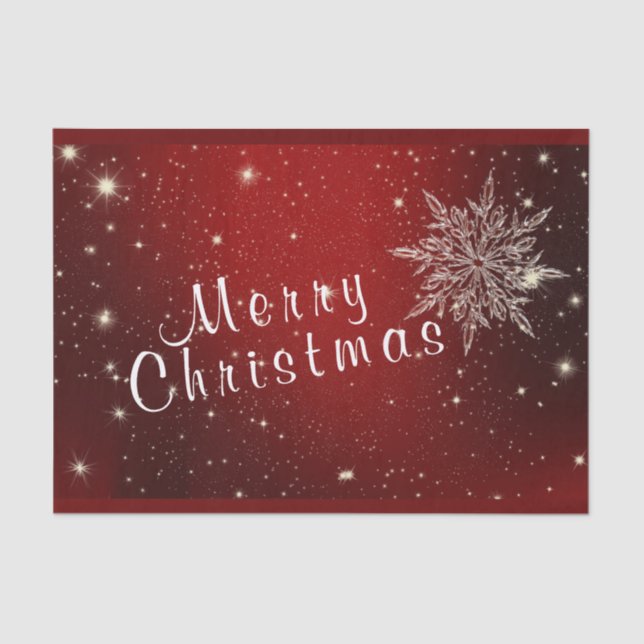 Weihnachten Seidenpapier (Vorderseite)