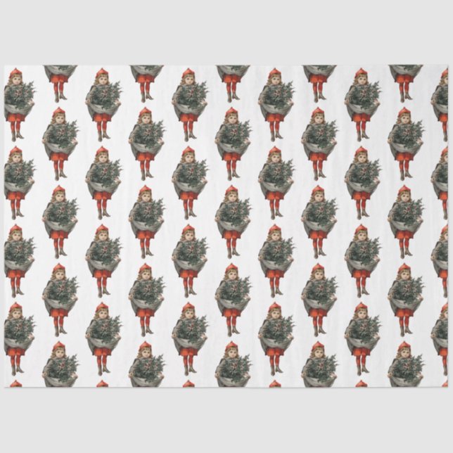 Weihnachten Seidenpapier (Vorderseite)