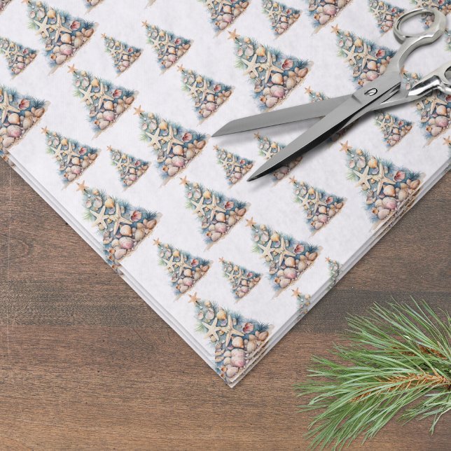 Weihnachten Seidenpapier (Beach Christmas Tissue Paper)